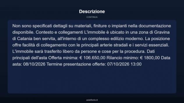 Immobile in asta di 158 m² in vendita a Gravina di Catania - Foto 4