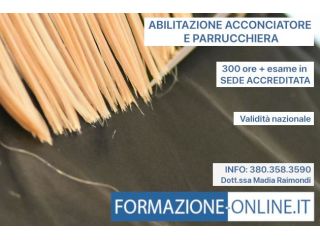 CORSO PARRUCCHIERE/DIR. TECNICA 300 ORE-ABILITAZIONE ACCONCIATORE-ENNA