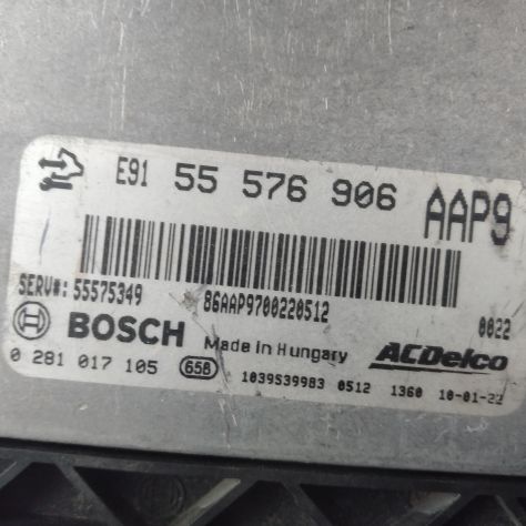 CENTRALINA MOTORE ECU OPEL INSIGNIA 55576906 0281017105 55575349 BC2 CENTRALINA - Foto 7