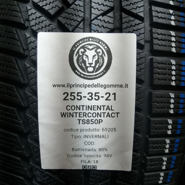 2 GOMME 255 35 21 CONTINENTAL A69205 - Foto 2