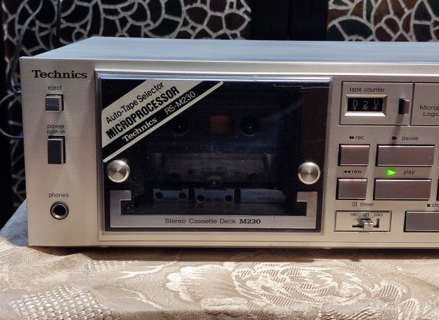 Technics RS-M230 Piastra A Cassette - 2 Testine Cinghie Nuove - Foto 4