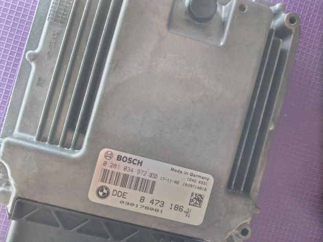 CENTRALINA MOTORE BMW F31 F30 ECU 0281034972 8473186-01 CENTRALINA MOTORE BMW X - Foto 6