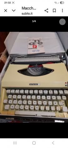 Macchina da scrivere