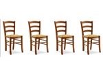 Set tavolo pe4 ristorante  con piede centrale piano nobilitato melaminico  noce