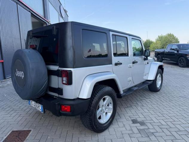 JEEP Wrangler Unlimited 2.8 CRD DPF Sahara MANUALE 6 MARCE rif. 23829900 - Foto 4