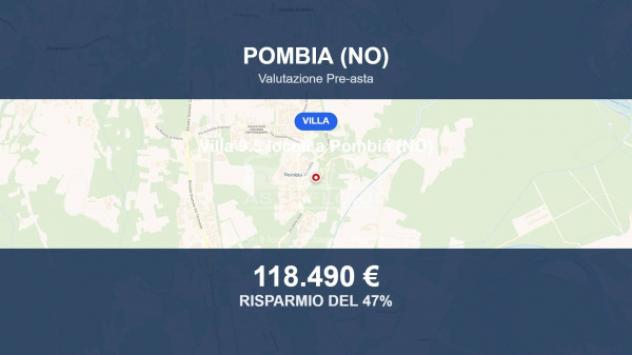 Immobile in asta di 295 m², box auto in vendita a Pombia