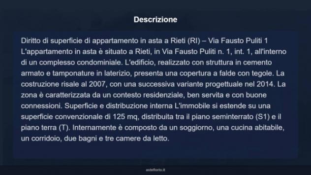 Immobile in asta di 125 m² in vendita a Rieti - Foto 9