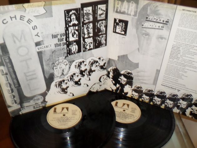 FRANK ZAPPA - 200 Motels O.S.T - 2 x LP / 33 giri - Gatefold 1971 United Artists - Foto 3
