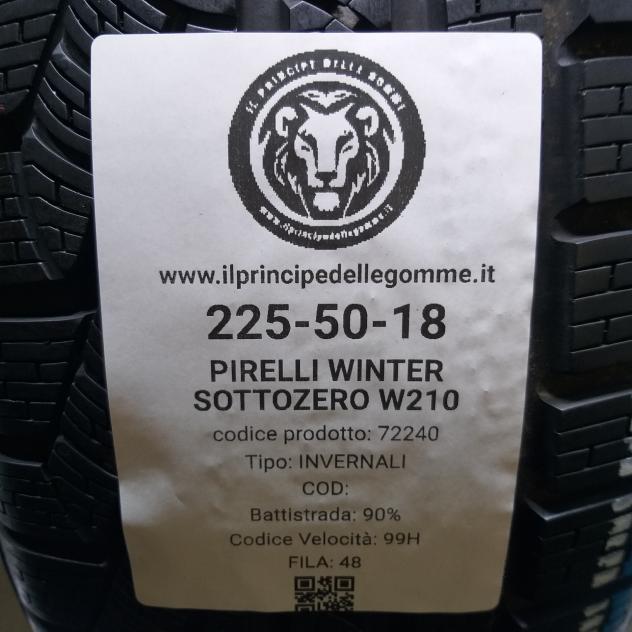 4 GOMME 225 50 18 PIRELLI A72240 - Foto 2