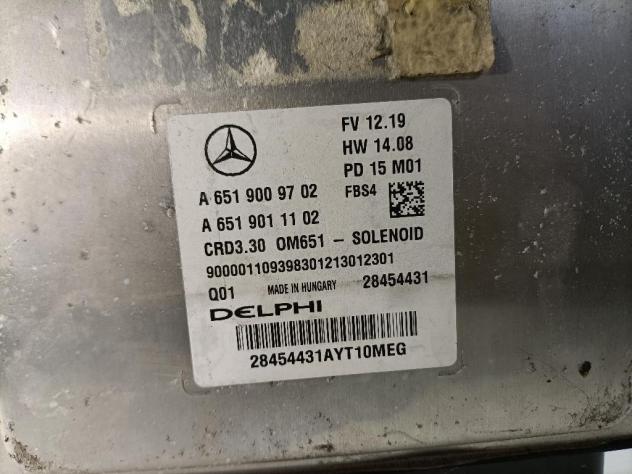 CENTRALINA MOTORE MERCEDES Classe B W246 2° Serie A6519009702 651930 diesel 2143 (12) - Foto 6