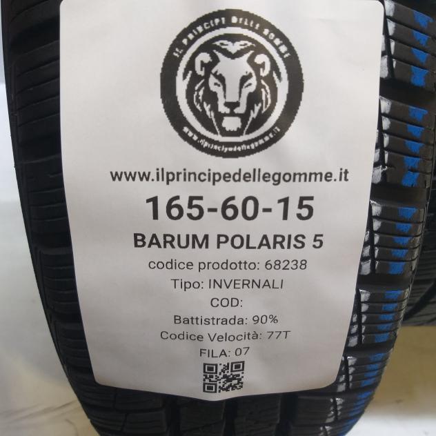 4 GOMME 165 60 15 BARUM A68238 - Foto 2