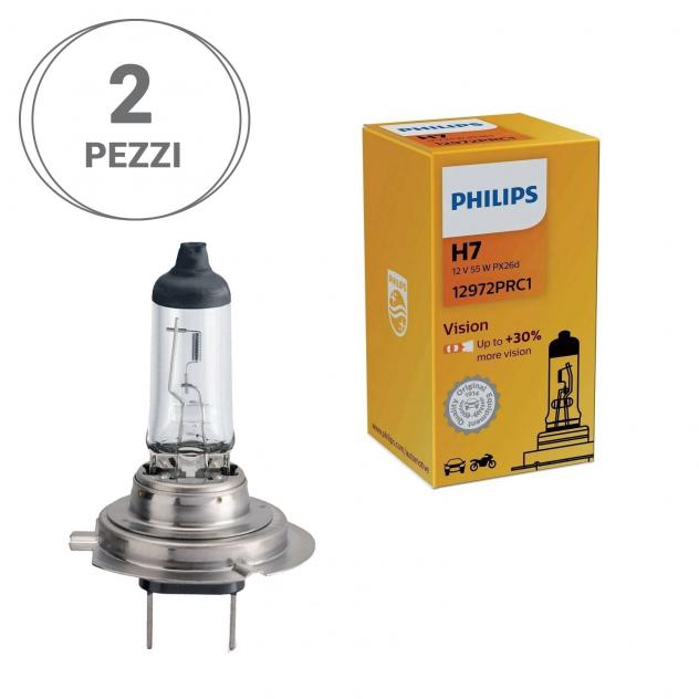 Kit Lampade H7 Vision Philips 12972Prc1-2