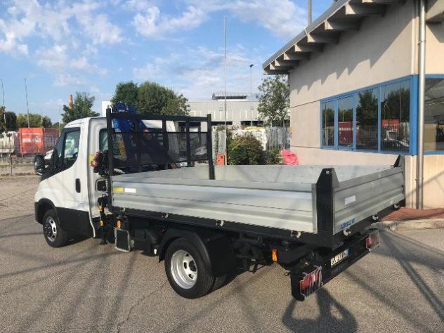 IVECO DAILY 35C14H Cassone ribaltabile trilat.+ Gru - Foto 5