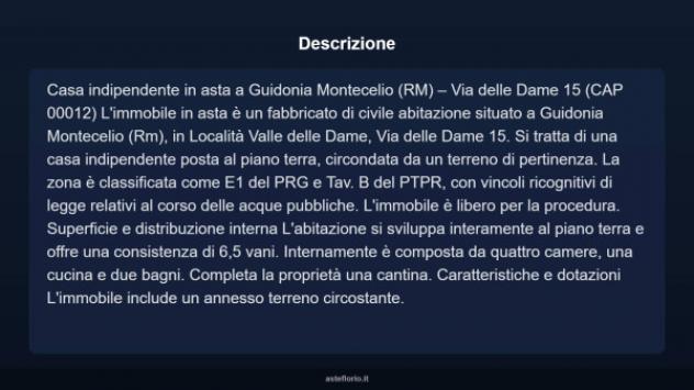 Immobile in asta di 120 m² con più di 5 locali in vendita a Guidonia Montecelio - Foto 4