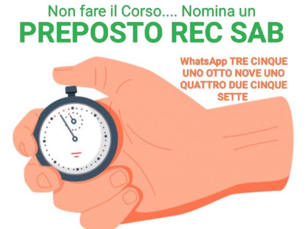 PREPOSTO REC SAB con delega
