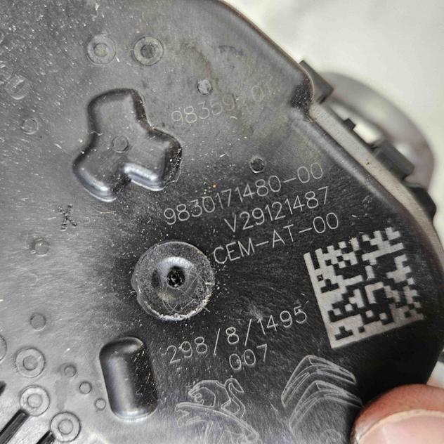 CORPO FARFALLATO CITROEN C3 Serie 9830171480 diesel 1.5 (16) - Foto 3