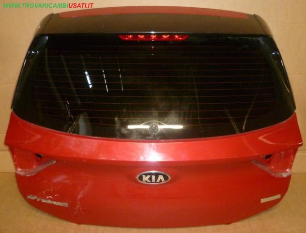 PORTELLO POSTERIORE ROSSO MET. C/MOT. VETRO SCURO NO SERRATURA  999-U62566 Carrozzeria  Lamierati esterni  Portello  Portello post. KIA - STONIC - 201
