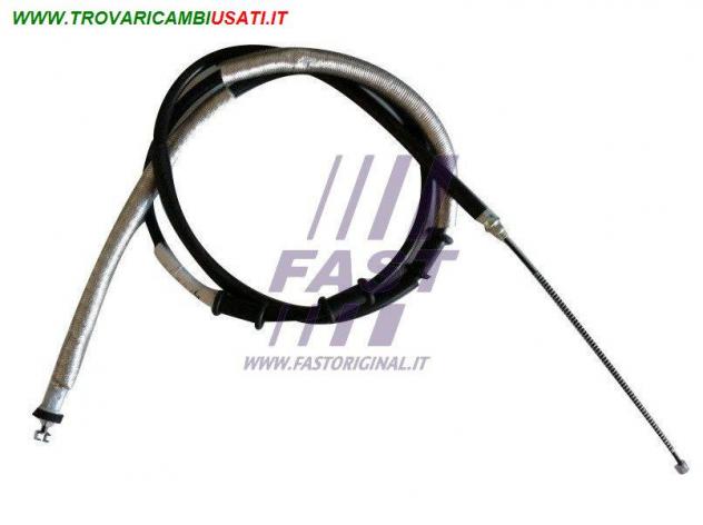 CAVO FRENO FIAT DOBLO 00 POSTERIORE DX TAMBURO FRENO 2140/1844 MM FT69216 FIAT - DOBLO CARGO - 2005 2009