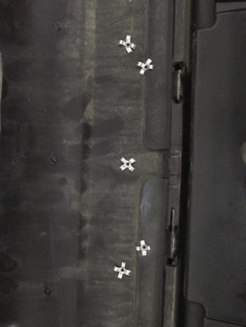 30763428 PARAURTI POSTERIORE VOLVO XC60 2.0 120KW 5P D 6M (2012) RICAMBIO USATO LEGGERMENTE STRISCIATO (VEDI FOTO) - Foto 6