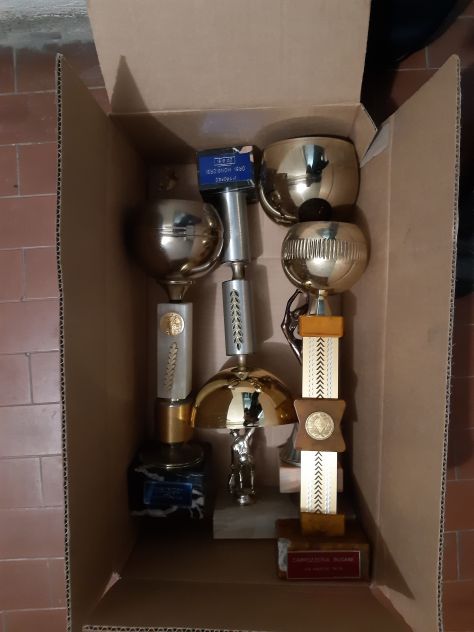 7 trofei vintage vinti a gare di pesca - Foto 8