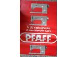 Manifesto anni 60 nuovo pubblicitario PFAFF macchine da cucire