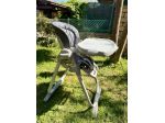 Seggiolone Chicco Polly Magic Relax grigio reclinabile e regolabile