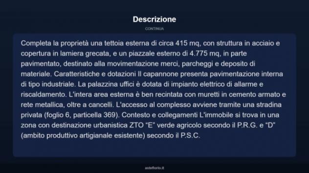 Immobile in asta di 1150 m² in vendita a Rombiolo - Foto 5