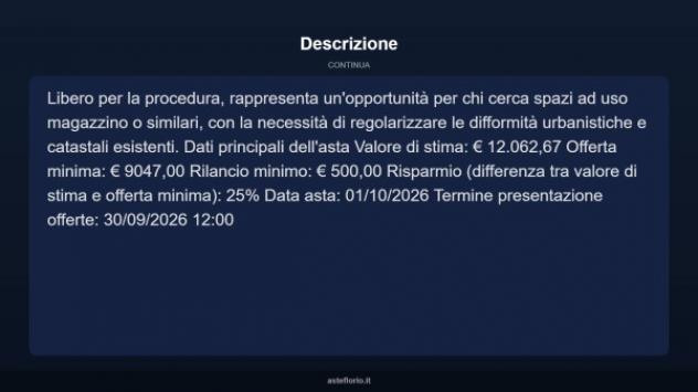 Immobile in asta di 58 m² in vendita a Sassari - Foto 7