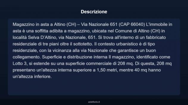 Immobile in asta di 208 m² in vendita a Altino - Foto 10