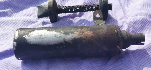 Terminale silenziatore Sito x moto 50cc cross strada anni 70 80