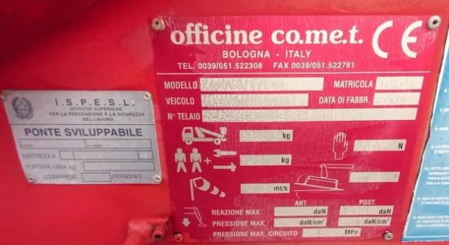 IVECO Ecodaily 35 C10 2.3 HPI CON CESTELLO rif. 23230943 - Foto 5