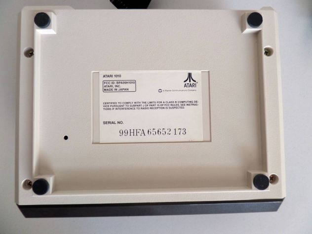 Lettore cassette/registratore ATARI 1010 (RARO) Funzionante - Foto 9