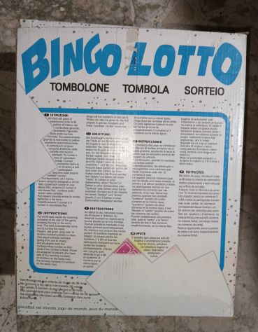 Bingo Lotto Ruotante Tombola - Foto 3