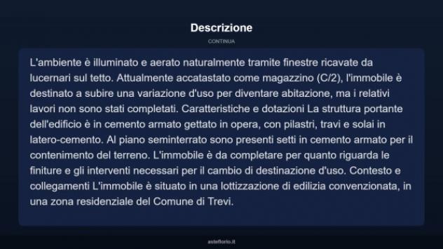 Immobile in asta di 70 m² in vendita a Trevi - Foto 7