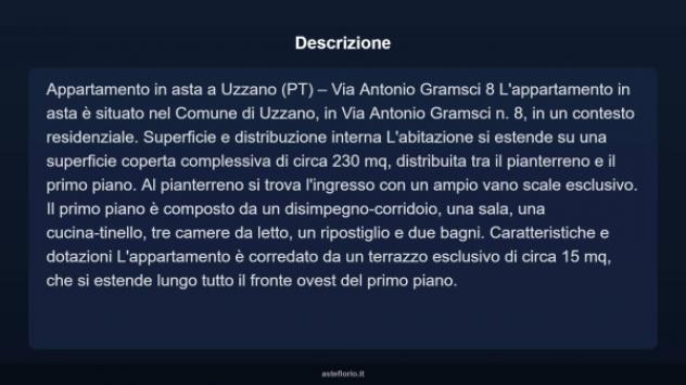 Immobile in asta di 230 m² con più di 5 locali in vendita a Uzzano - Foto 16