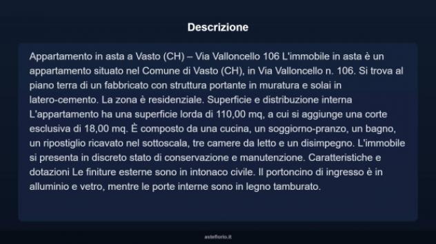 Immobile in asta di 115 m² in vendita a Vasto - Foto 4