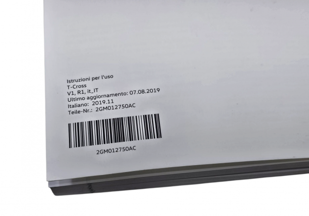 LIBRETTO USO E MANUTENZIONE VOLKSWAGEN T-CROSS Serie 2GM012750AC (19) - Foto 14