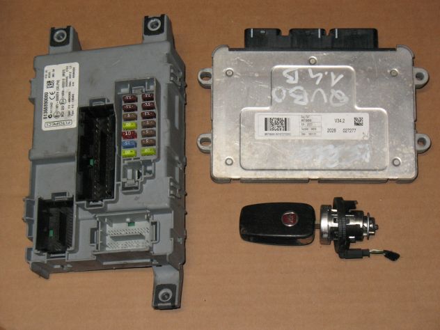 9667399580 KIT ECU CENTRALINA MOTORE QUBO 1.4 V32.2 9667399580 01368890080