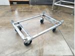 carrellino zincato porta pallet usato