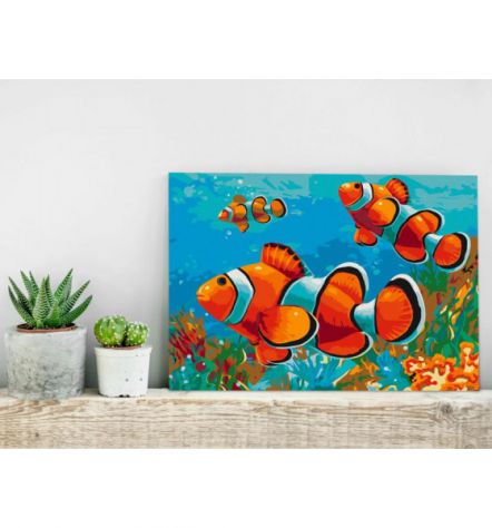 Quadro Fai Da Te 60x40 Cm. Animali N. 4 Arredalacasa Spedizione Gratis - Foto 2