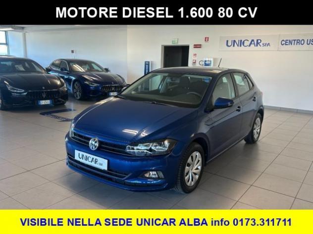 VOLKSWAGEN Polo 1.600 DIESEL 80 CV TRENDLINE rif. 23275092