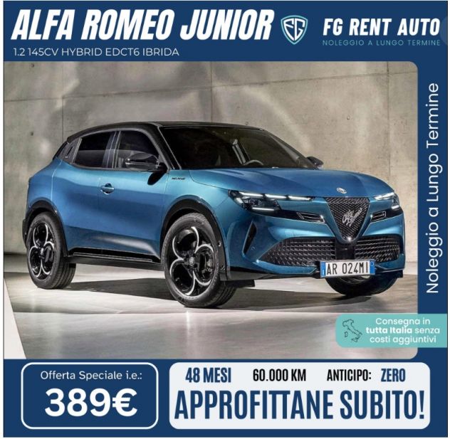 Alfa Romeo Junior 145cv Hybrid(NLT) - Foto 3