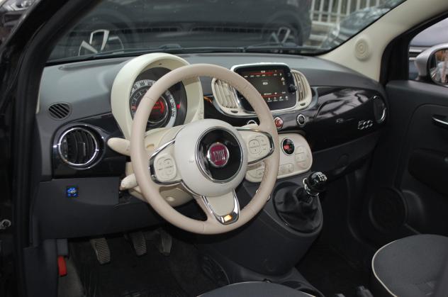 Fiat 500 1.2 Lounge Gpl 69CV Uff italy Navi Lega Tetto - Foto 7