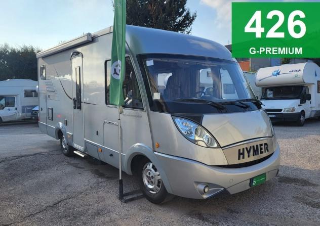 MOTORHOME HYMER DUCATO BASCULANTE GARAGE ALKO FOTOVOLTAICO CLIMATIZZATORE GENERALI CAMPER USATO