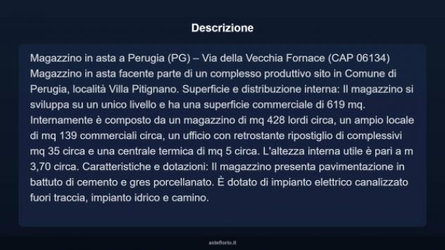 Immobile in asta di 619 m² in vendita a Perugia - Foto 4