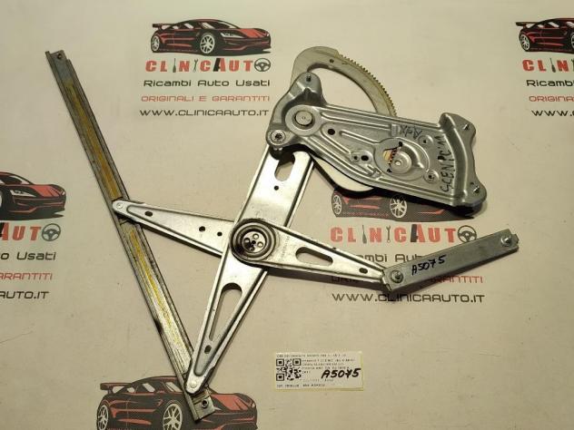 MECCANISMO ALZAVETRO ANT. DX RENAULT Scenic X MOD 807200007R 966025-104 K9K836 (09)
