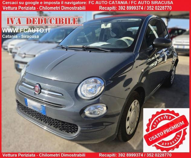 Fiat 500 CABRIO 2022 / 24 MESI DI GARANZIA OMAGGIO- IVA DEDUCIBILE -
