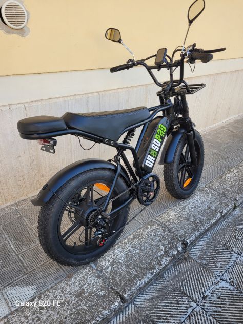 Vendo Bici Elettrica Sella Lunga Leo Wang Orso Bruno Fat Bike