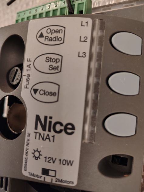 Scheda originale Nice TNA1 per motore TEN - Foto 4