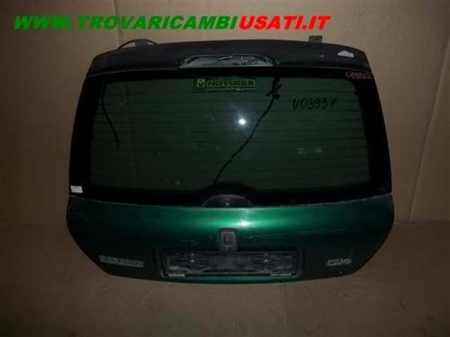PORTELLO VERDE SC. 98 RENAULT CLIO 999-U03937 Carrozzeria  Lamierati esterni  Portello  Portello post. RENAULT - CLIO II - 01-04-1998 - 01-06-2001